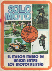 Verso de Supercomics (Garbo - 1976) -10- Jorge y Fernando : Perdidos en el desierto/Ladrones de marfil
