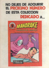 Verso de Supercomics (Garbo - 1976) -16- Jorge y Fernando : Garras de pantera/La cueva del marfil