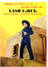 Verso de Lash LaRue Western (Fawcett Publications - 1949) -2- The Perfect Hide-Out!
