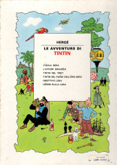 Verso de Tintin (Le avventure di) -17- Uomini sulla Luna