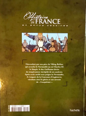 Verso de Histoire de France en bande dessinée -11- Guillaume le conquérant l'épopée normande 1035-1087