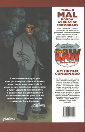 Verso de John Law Detective (en portugais) - Um homem condenado