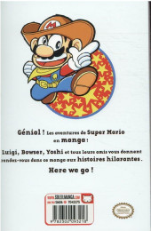 Verso de Super Mario - Manga Adventures -23- Tome 23