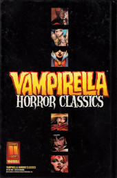 Verso de Vampirella - Horror classics - Tome 1