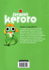 Verso de Sergent Keroro -31- Tome 31