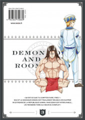 Verso de Demon Lord & One Room Hero -3- Tome 3