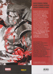Verso de Wolverine : Black, White & Blood