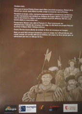 Verso de Les cendres de Logne