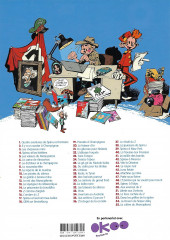 Verso de Spirou et Fantasio -14Promo2021- Le prisonnier du Bouddha