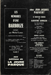 Verso de (AUT) Wolinski -1966- Carnet de croquis (1965-1966)