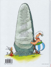 Verso de Astérix (Hachette) -1d2020- Astérix le Gaulois