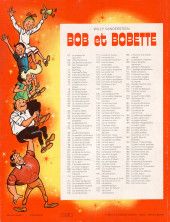 Verso de Bob et Bobette (3e Série Rouge) -149c1987- Le lapin agile