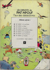 Verso de Pat'Apouf -12- Pat'Apouf et le vol des Bijoux