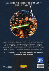 Verso de Star Wars - Chroniques d'une Galaxie Lointaine -2- L'Avènement de l'Empire