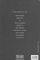 Verso de Le front (collectif chez Front Froid) -8- Le Front numéro huit