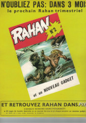 Verso de Rahan (1re Série - Vaillant) -1FS2021- Le coutelas d'ivoire