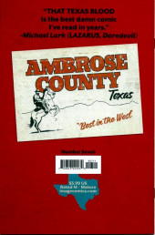 Verso de That Texas Blood (2020) -7- Number seven