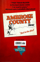 Verso de That Texas Blood (2020) -8- Number eight