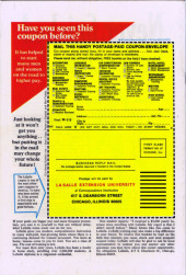 Verso de Arrgh! (1974) -1- Issue # 1