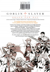 Verso de Goblin Slayer : Brand New Day -2- Tome 2