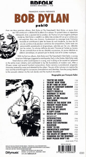 Verso de BD Folk -a2016- Bob Dylan