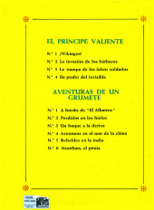 Verso de Principe Valiente (El) (Producciones Editoriales - 1980) -4- En poder de 