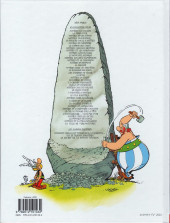 Verso de Astérix (Hachette) -11c2020- Le bouclier Arverne