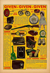 Verso de Action Comics (1938) -213- Paul Paxton, Alias Superman!