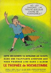 Verso de La patrouille des Castors -5a1964- La Bouteille à la Mer