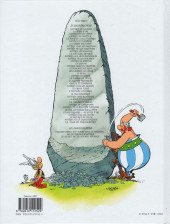 Verso de Astérix (Hachette) -20c2020- Astérix en Corse