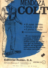 Verso de Aventuras del FBI Vol.2 -3- Aventura en Borneo