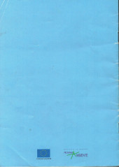 Verso de Aventuras de Gota-de-água - A água um bem precioso