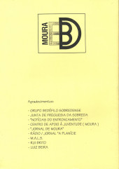 Verso de (Catalogues) Salão de BD de Moura - 6º Salão de Banda Desenhada - Moura BD 96