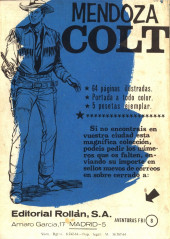 Verso de Aventuras del FBI Vol.2 -8- La niebla azul