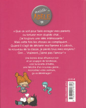 Verso de Mortelle Adèle -4b2021- J'aime pas l'amour !