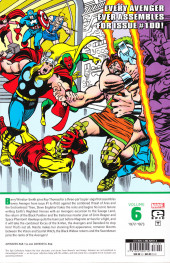 Verso de The avengers Epic Collection (2013) -INT06- A Traitor Stalks Among Us