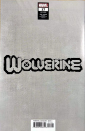 Verso de Wolverine Vol. 7 (2020) -17- Issue #17