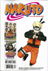Verso de Naruto (Hachette) -25- L'intégrale - Tome 25
