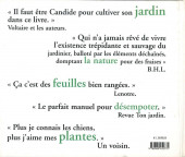 Verso de Illustré (Le Petit) (La Sirène / Soleil Productions / Elcy) - Le Jardinage illustré de A à Z