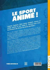 Verso de (DOC) Le sport animé ! -0- 50 ans de séries sportives au japon