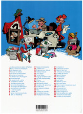 Verso de Spirou et Fantasio -14c2018- Le prisonnier du Bouddha