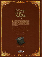 Verso de Le grimoire d'Elfie -2- Le Dit des cigales