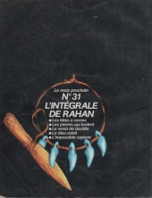 Verso de Rahan (Intégrale - Vaillant) -30- N° 30