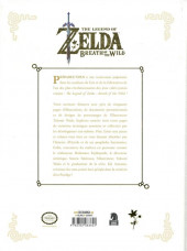 Verso de The legend of Zelda -HS4- The Legend of Zelda : Breath of the Wild - La Création d'un Prodige