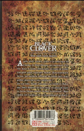 Verso de Black Clover -29- Tome 29