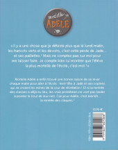 Verso de Mortelle Adèle -9a2021- La rentrée des claques