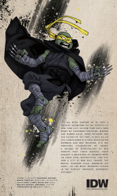Verso de Teenage Mutant Ninja Turtles (IDW collection) -INT13- TMNT IDW Collection #13