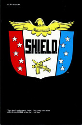 Verso de Nick Fury vs. S.H.I.E.L.D. (Marvel Comics - 1988) -2- Issue # 2