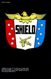 Verso de Nick Fury vs. S.H.I.E.L.D. (Marvel Comics - 1988) -3- Issue # 3