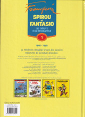 Verso de Spirou et Fantasio (Intégrale Dupuis 2) -1a2021- Les débuts d'un dessinateur